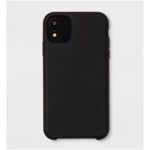 Heyday Apple iPhone 11/XR Silicone Case Black
